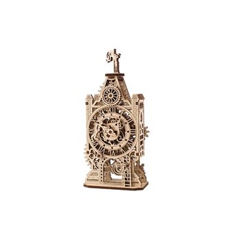 Puzzle 3D Ugears Antigo Campanário | Madeira - 1