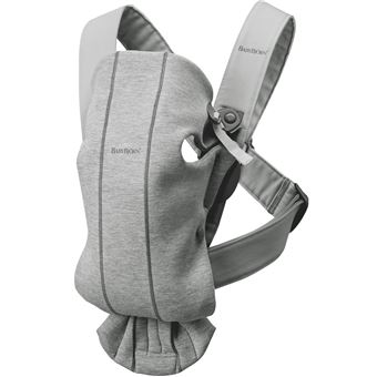 Porta-bebé Flexível BabyBjorn Baby Carrier Mini | Cinzento - 1