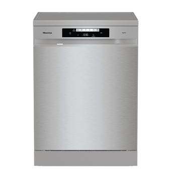 Máquina de Lavar Loiça Hisense HS642E90X | 13 talheres | 60 cm | E | Prateado - 1