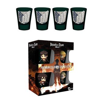Copos de shot GB Posters Attack on Titan Temporada 2 Symbols - 1