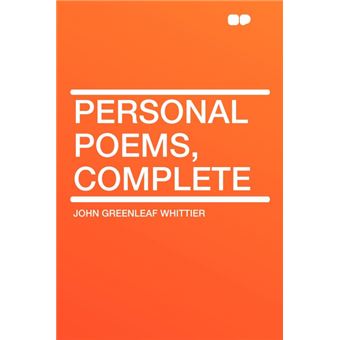 Personal Poems, Complete