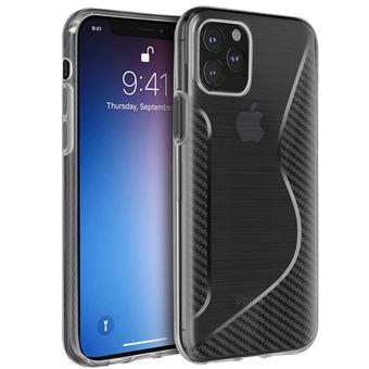 Capa Avizar para iPhone 11 Pro Max em Silicone Flexível S-Line Transparente - 1