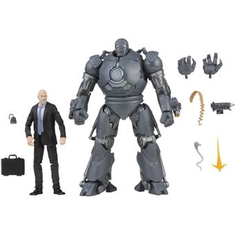 Figura Hasbro Obadiah Stane & Iron Man Monger The Infinity Saga Avengers Iron Man Marvel Legends Series | 16 cms e | 23 cm - 1