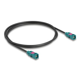 Cabo Coaxial DeLOCK 90330 | Preto - 1