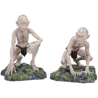 Set 2 Estatuas Gollum e Smeagol Senhor dos Anéis | 14 cm - 1