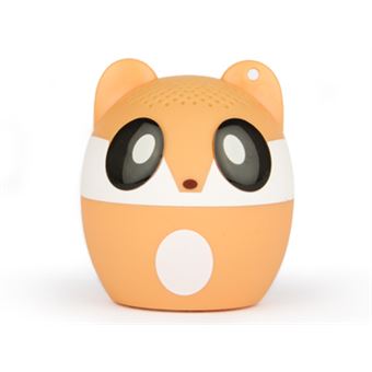 Coluna Portátil Mono Hamlet XBTPET-FOX | Laranja, Branco - 1