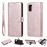 Capa Magunivers Pu 2 em 1 Magnético Destacável Ouro Rosa para Samsung Galaxy A31_0