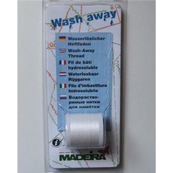 Fio Madeira Wash Away Alinhavar 200M - 1