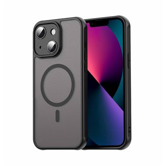 Capa TUMUNDOSMARTPHONE | Magnética | para iPhone 13 (6.1) | borda preta e proteção para a Câmara - 1