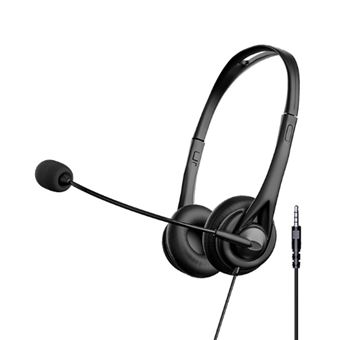 Auscultadores com Fio SZSMART SY733MV | USB | Preto - 1