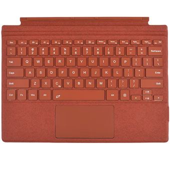 Teclado Antiimpacto para Microsoft Surface Pro 4 | Bluetooth | Português | Magnético | Vermelho - 1