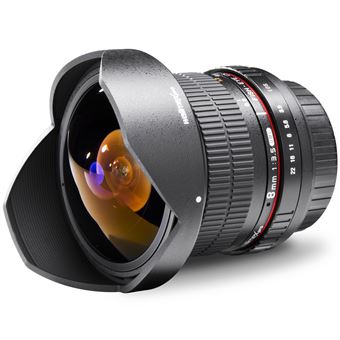 Lente de Máquina Fotográfica Walimex 8/3.5 Fish-Eye II AE | Preto - 1