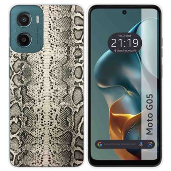 Capa de Silicone Tumundosmartphone para Motorola Moto G05 / E15 | Desenhos de animais 01 - 1