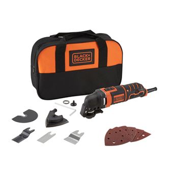 Black & Decker MT300SA2 ferramenta elétrica multifunções Preto, Laranja - 1