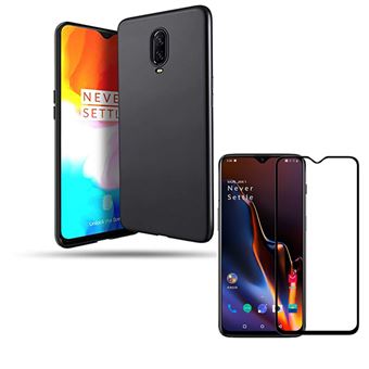 Kit Película de Vidro 5D Full Cover e Capa Slimshield Phonecare para Oneplus 6T Preto - 1