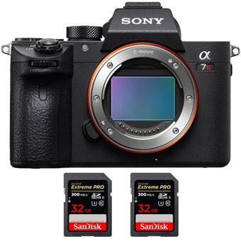 Sony Alpha A7R IVa Corpo + 2 SanDisk 32GB Extreme PRO UHS-II SDXC 300 MB/s + PDF 15 Técnicas para Melhorar as suas Fotografias - 1