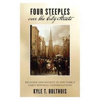 4 Steeples Over The City Stree - 1