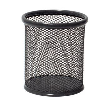 Porta Lápis Plus 185 Rede Metálica - Preto - 1