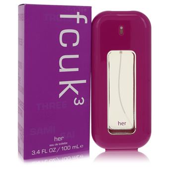 Perfume Feminino Fcuk 3 French Connection | EDT | 3.4 oz | 100 ml - 1