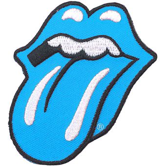Emblema Rock Off The Rolling Stones | Classic Tongue Blue| Patch - 1