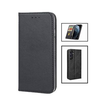 Capa MagneticFlipWallet Phonecare para Samsung Galaxy A55 5G - Preto - 1