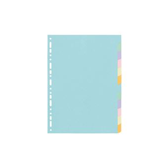 Exacompta 1612E separador Multi cor Cartão 12 peça(s) - 1