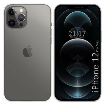 Capa Tumundosmartphone de TPU de Gel de Silicone Transparente para iPhone 12 Pro Max (6.7) - 1