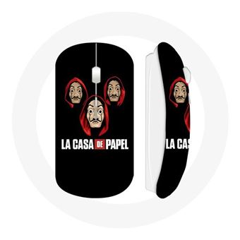 Rato Wireless Maniacase La Casa de Papel Personagens - 1