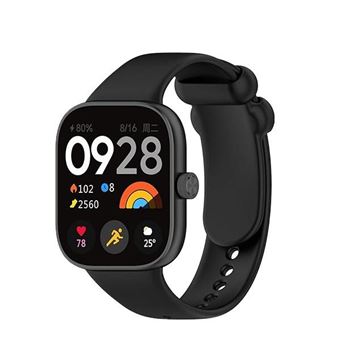 Bracelete Silicone GIFT4ME para Xiaomi Redmi Watch 4 | Preto - 1
