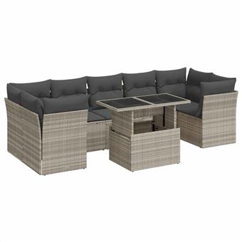 Conjunto de Mobiliário de Exterior VidaXL 3266402 - 1