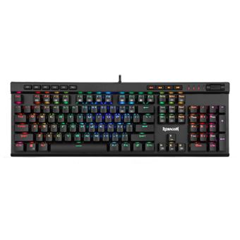 Teclado Gaming com Fios REDRAGON K580 VATA RGB | Idioma: Inglês US | Preto - 1