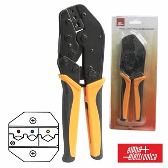 Alicate De Cravar Terminais Isolados Alpha-Elettronica - 1