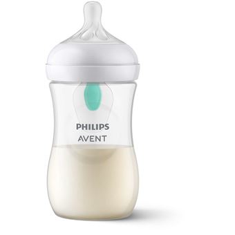 Biberão Philips AVENT Natural Response SCY673/01 Biberão Airfree 260ml, tetina T3 | Transparente - 1