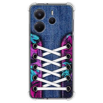 Capa TUMUNDOSMARTPHONE de silicone à prova de choque para Xiaomi Redmi Note 14 4G Sneakers Design 06 Desenhos - 1