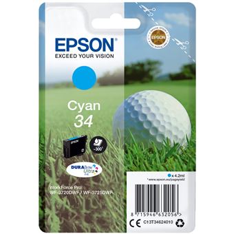 Tinteiro Epson Golf ball C13T34624010 - 1