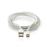 Nedis CCTB60600AL20 cabo USB 2 m 2.0 USB A USB C Alumínio_0