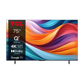 Smart TV TCL T7B 75T7B | QLED Pro | 4K UHD | 75'' | 190,5 cm | F - 1