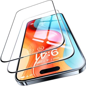 Película de Vidro HD Temperado V-REEL para iPhone 15 | 2 Peças - 1