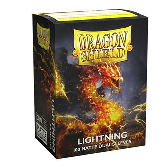Dragon Shield Sleeves Dual Matte (100) Lightning - 1
