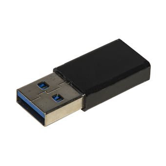 Cabo de interface/adaptador de género Link Accessori LKADAT114 cable gender changer USB 3.0 Type A USB 3.0 Type C Preto - 1