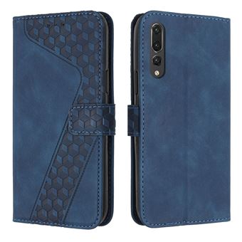 Capa FOXDOCK para Huawei P20 Pro com Fecho Magnético | Resistente a Impactos e Quedas | Compartimentos para Cartões | Azul - 1