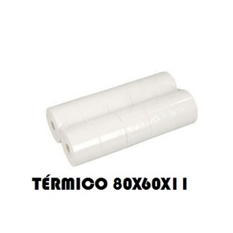 Rolos Papel Térmico WEBSHOP24 | 80x60x11 | Pack 10 - 1