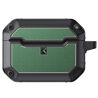 Capa e TPU anti-riscos com chaveiro, verde Magunivers para AirPods Pro - 1