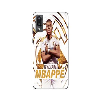 Capa Maniacase para Samsung Galaxy A02 Kylian Mbappe Real Madrid wallpaper celebration - 1