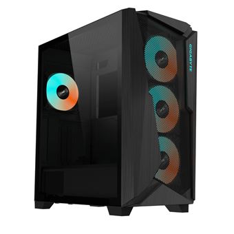 Pc GIGABYTE C301 GLASS | Preto - 1