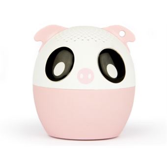 Coluna Portátil Mono Hamlet XBTPET-PIG | Rosa, Branco - 1