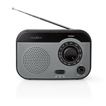 Rádio Nedis RDFM1340GY | Cinzento - 1