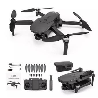 Drone Profissional LKC L300 | 5G | WIFI | GPS | Câmara 4K Full HD | Dupla Câmara | 25 min | 1 Bateria - Preto - 1