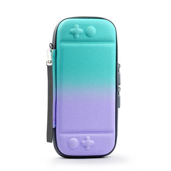Bolsa HSMY Protetora para Nintendo Switch - Verde e Roxo - 1