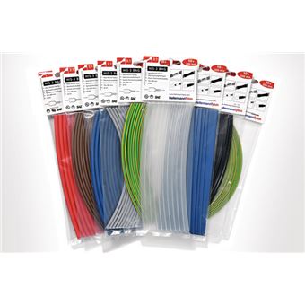 Hellermann Tyton 308-30162 organizador de cabos Tubo termo retráctil Cinzento 10 peça(s) - 1